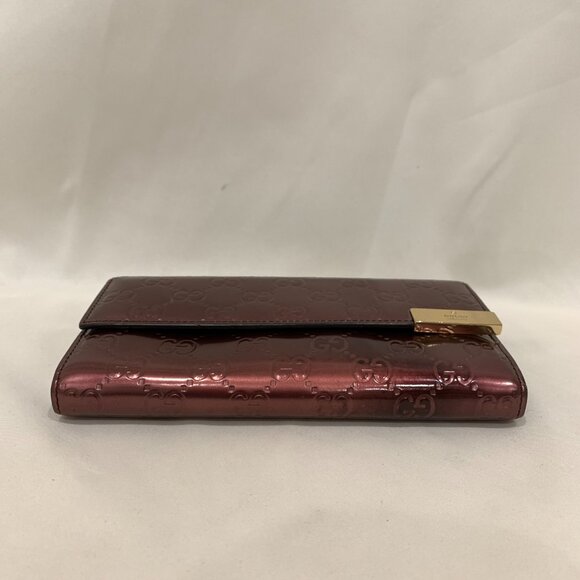 Gucci Purple Guccissima Long Wallet Sku#84058 - Picture 4 of 16